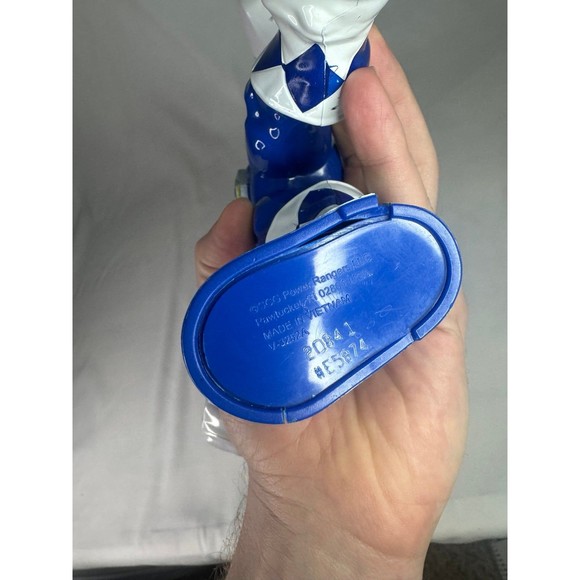 Playskool Heroes Mega Mighties Power Rangers Blue Ranger 10-inch Figure Billy - Picture 5 of 5